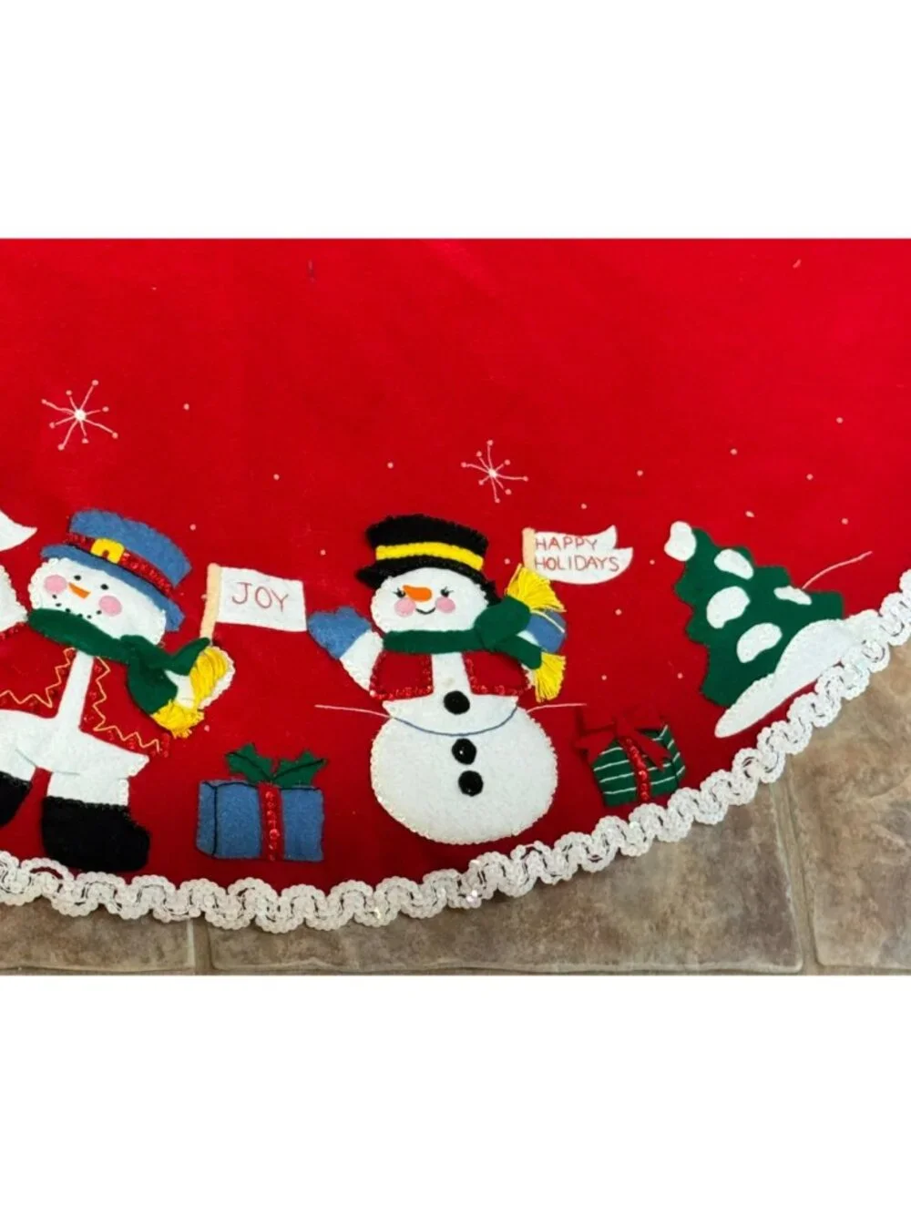 Completed Bucilla Cheerful Snowmen 84275 44